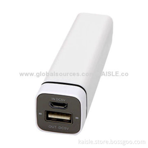 2,600mAh Capacity 18650 Battery Charger, Short-circuit Protection